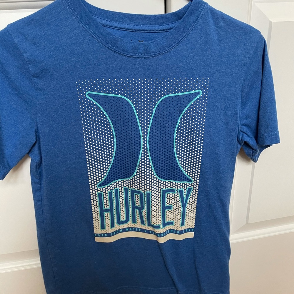 Boys Blue Hurley T Shirt